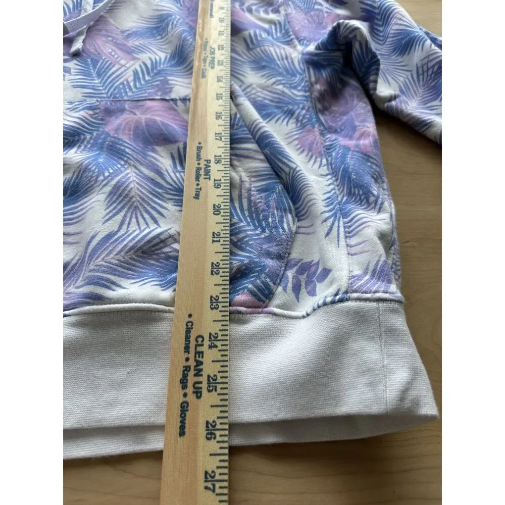 Nike Women’s Small Tropical Floral Palm Print Pullover Hoodie
